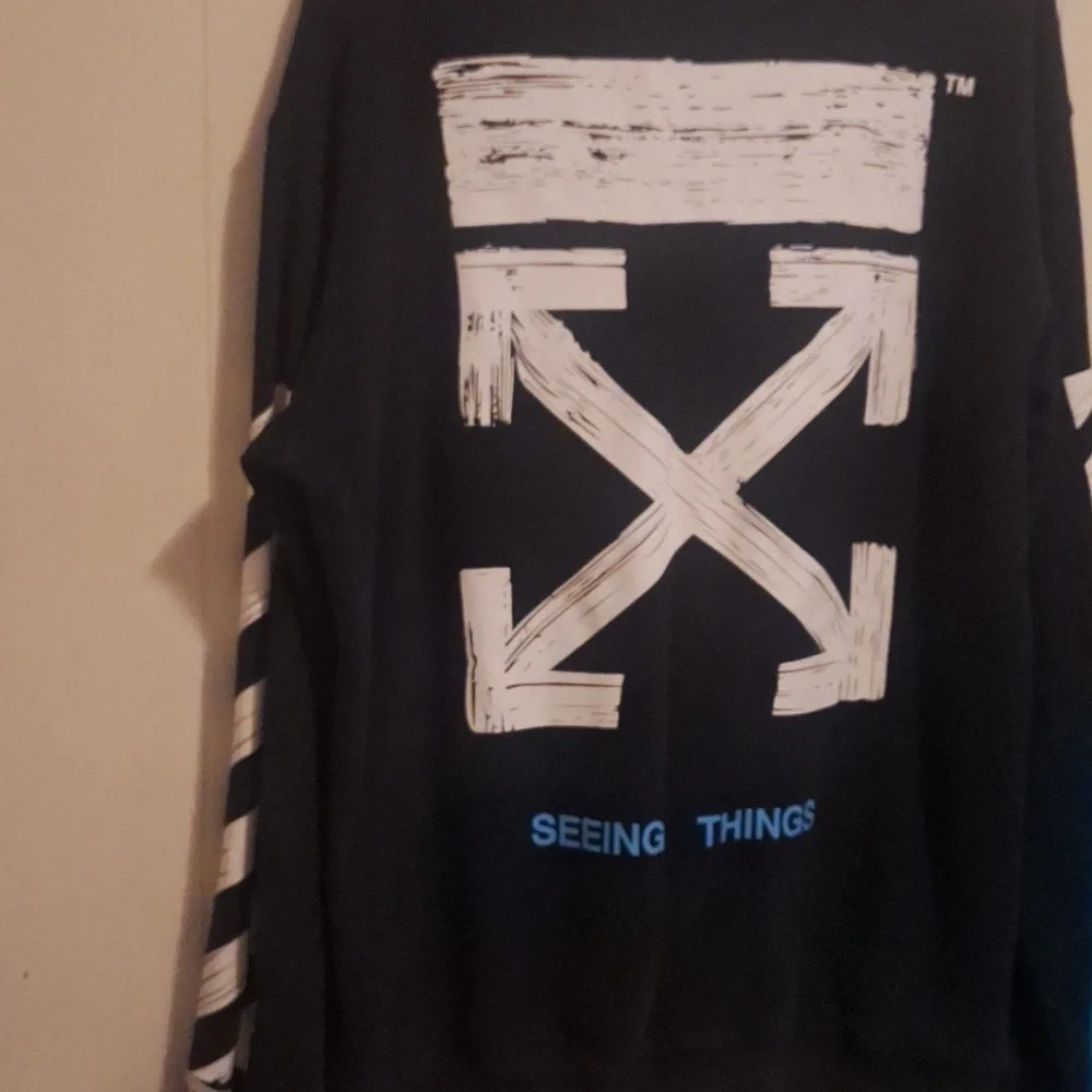 Off-White Black Crewneck Sweater - Picture 6 of 11